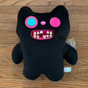 Zuru Fuggler Bigg Fugg Black Monster Gappy McSlappy 18”Plush